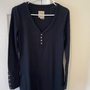 Black Long Sleeve Top